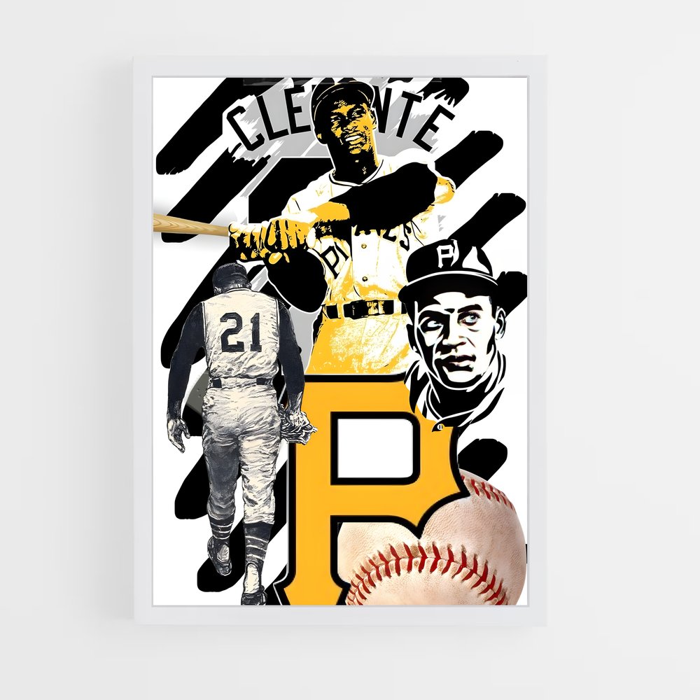 Poster Pittsburgh Legends – affiche Baseball (vue 3)